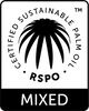 RSPO Mixed certified sustainable palm oil trademark logo