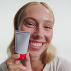 A video of girls applying the everything balm and the superfine mist to their faces. 