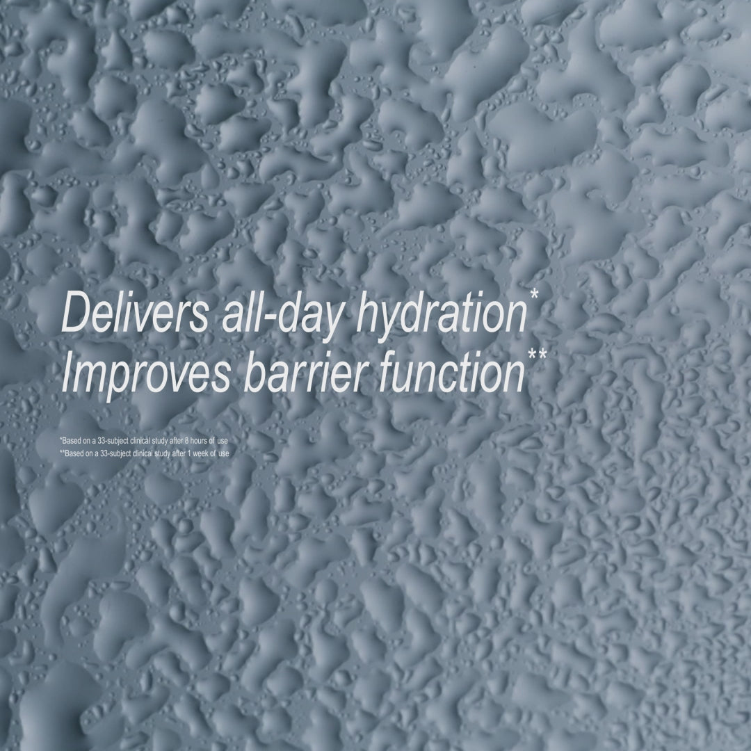 delivers all day hydration and improves barrier function